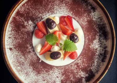 Jordbærdessert