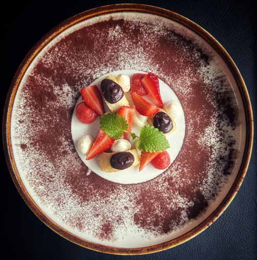 jordbær Jordbærdessert